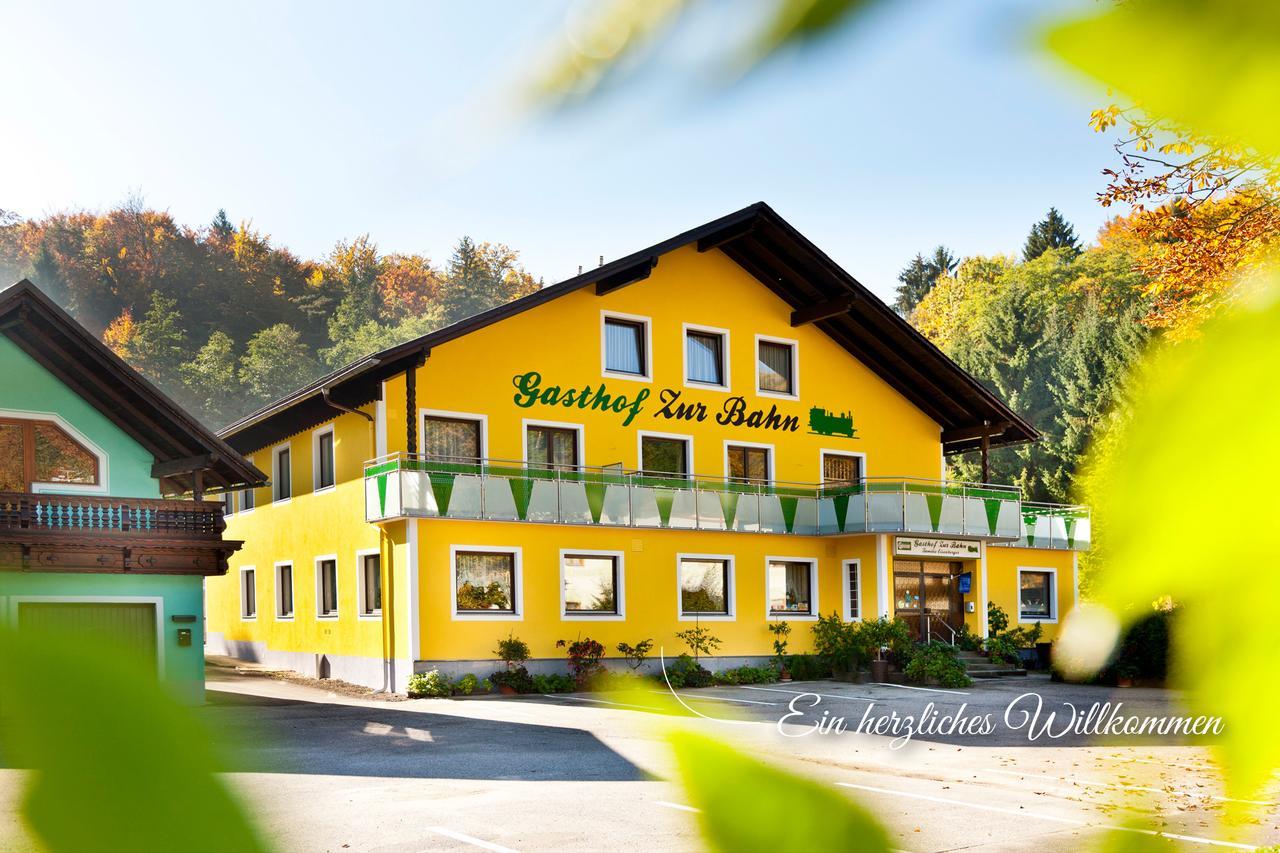 Gasthof "Zur Bahn" Lassnitzhoehe Esterno foto